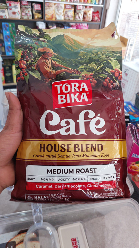تورابیکا : دانههای قهوه با رست مِدیوم (Medium Roast